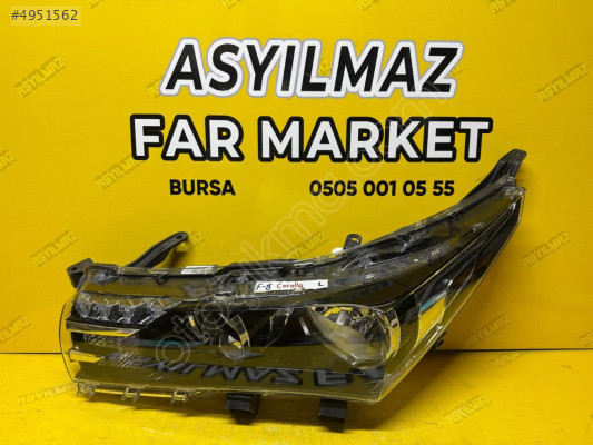 COROLLA SOL FAR - ORJİNAL 2015-2018