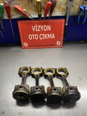 RENAULT CLİO 1.2 16V TAKIM PİSTON KOLU ✅