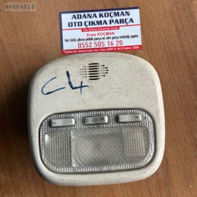 Citroen c4 tavan lambası çerçevesi