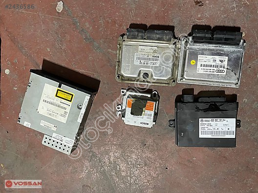 Audi A8 4.2 Motor Beyni 0261207256 4E0907560 ORJİNAL Çıkma - Audi  Orijinal Çıkma Yedek Parça Ankara