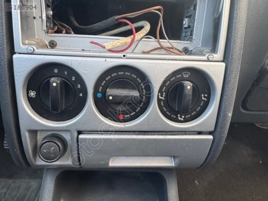 Peugeot partner klima kontrol paneli