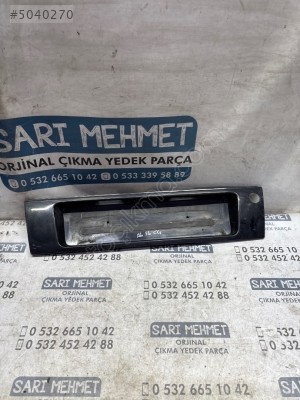 ÇIKMA AUDİ A6 S6 C4 ARKA PLAKALIK
