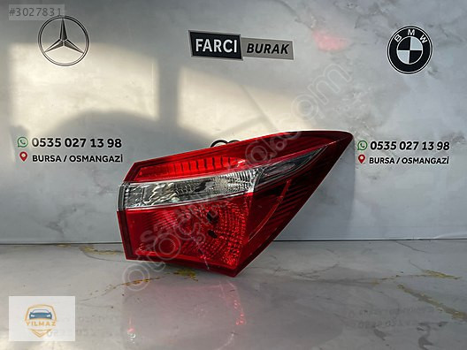 TOYOTA COROLLA SAĞ STOP ORJİNAL
