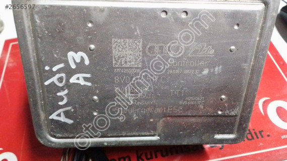 8V0614517C AUDI A3 S3 ABS BEYNİ 10.0916-0384.3