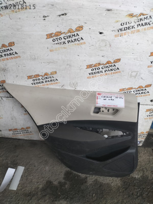 Corolla çıkma solarka kapı döşemesi 2018-2024