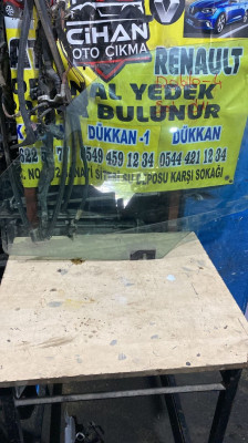 FİAT DOBLO 4 SOL ÖN KAPI CAMI