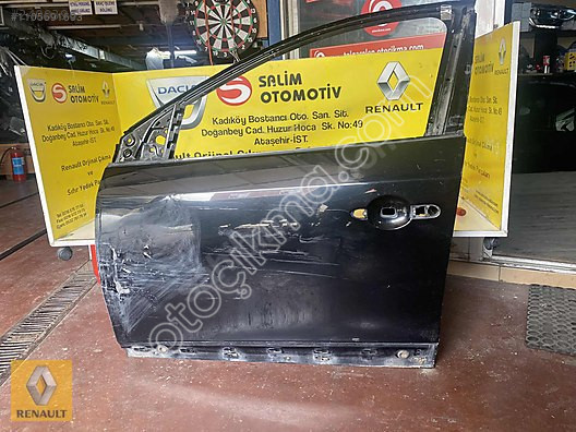 RENAULT FLUENCE ÇIKMA ORJINAL SOL ÖN KAPI VE DİĞER PARÇ
