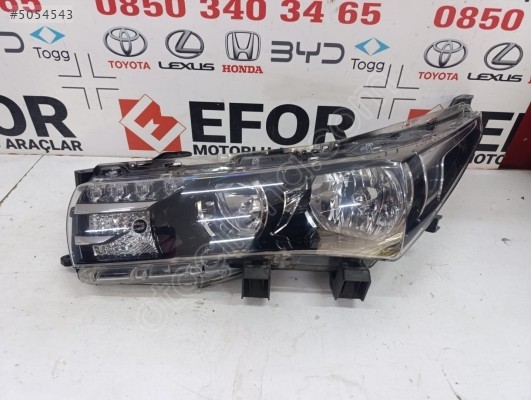 TOYOTA COROLLA SOL FAR ÇIKMA ORİJİNAL PARÇA