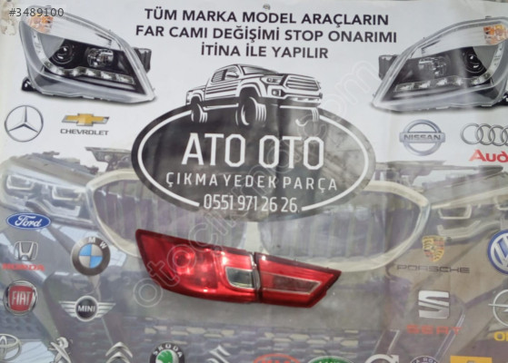 RENAULT CLİO 4 ORJİNAL ÇIKMA SOL İÇ DIŞ STOP