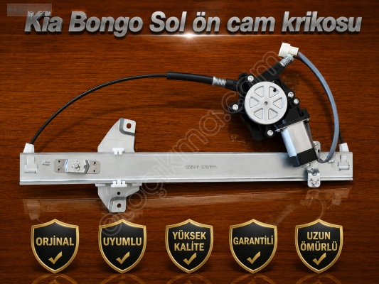 Kia Bongo sol ön cam krikosu 080626