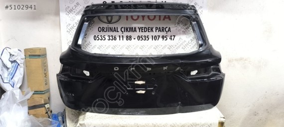 SİNCAR OTODAN DFSK E5 BAGAJ KAPAĞI ÇIKMA ORJİNAL