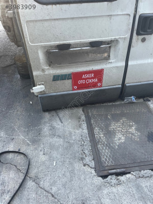 Ducato 2 sol arka kapı dodigi