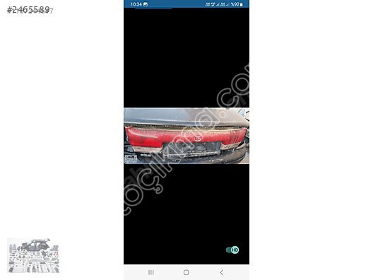 mazda 6.26 orijinal bagaj reflektörü