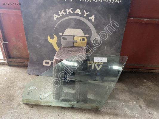 Renault 19 Sol ön Kapı Camı Orijinal Çıkma
