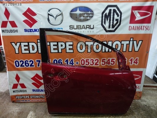 mazda 2 sağ ön kapı 2008-2012
