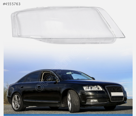 AUDI A6 SIFIR SAĞ FAR CAMI 1998-2002
