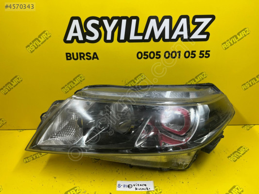 VİTARA SOL FAR (ORJİNAL) - KIRMIZI MERCEK