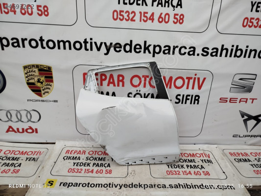 Renault clio 4 sağ arka kapı beyaz orijinal2013-18