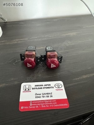 Honda civic fd6 Flaşör düğmesi
