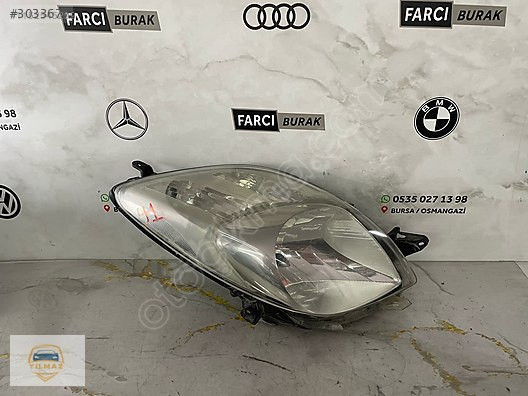 TOYOTA YARİS SAĞ FAR ORJİNAL