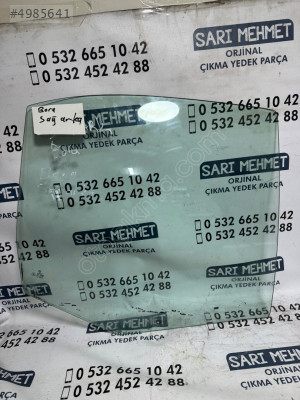 ÇIKMA VW BORA SAĞ ARKA KAPI CAMI