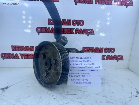 OPEL COMBO 1,3 DİREKSİYON POMPASI