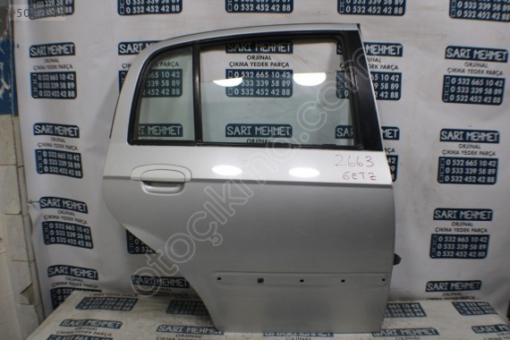ÇIKMA HYUNDAİ GETZ SAĞ ARKA KAPI 2663