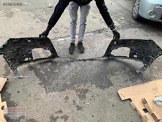 AUDI Q7 SİYAH ÖN TAMPON ORJINAL