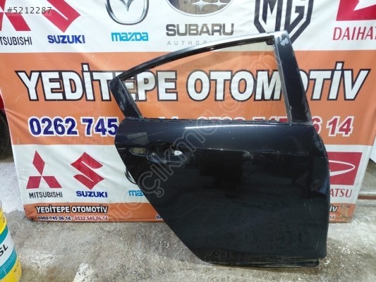 mazda 3 sedan sağ arka kapı 2009-2013