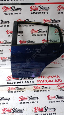 VW GOLF 5 PLUS SOL ARKA KAPI ÇIKMA ORJİNAL