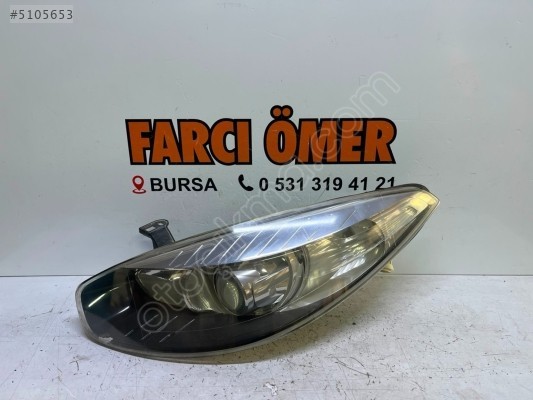 RENAULT FLUENCE SOL ÖN FAR ORJİNAL MERCEKLİ R1