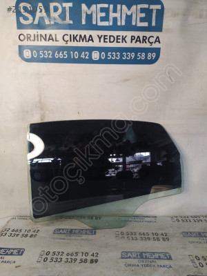 ÇIKMA ORJİNAL FİAT LİNEA SOL ARKA KAPI CAMI