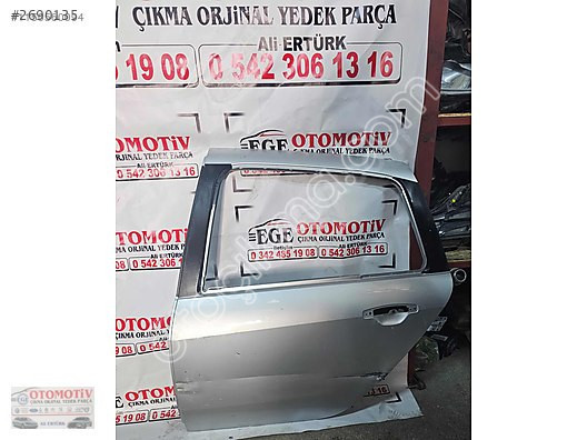 2009/2012 RENAULT SEMBOL GRI SOL ARKA KAPI ORJİNAL