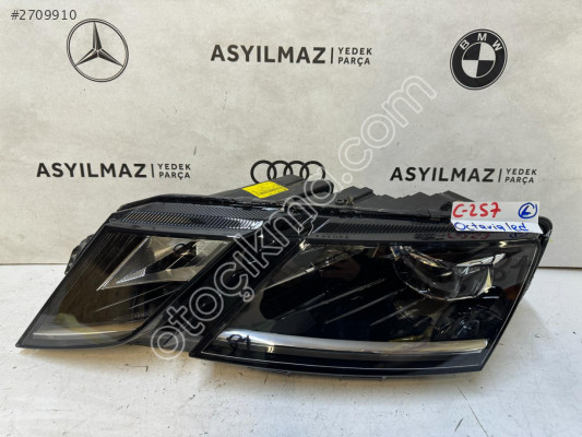 SKODA OCTAVİA LED SOL FAR ORJİNAL -BURSA FAR
