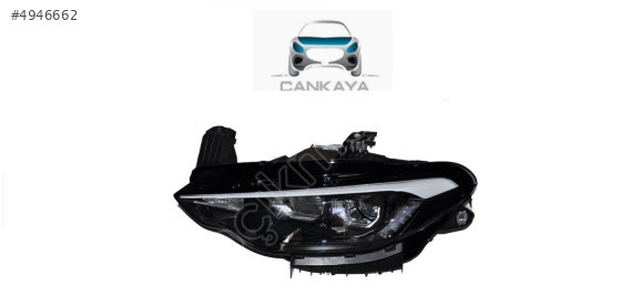 FIAT EGEA ÖN FAR SİYAH (LEDLI) SOL 2015-