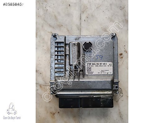 Audi A3 TDI Motor Beyni 04L907445E