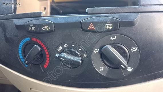chery tiggo klima kontrol paneli