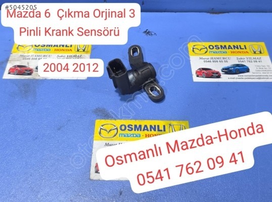 Mazda 6  Çıkma Orjinal 3 Pinli Krank Sensörü   2004 2012