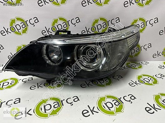 BMW 5 SERİSİ 2004 2010 E60 SOL FAR 63127160193