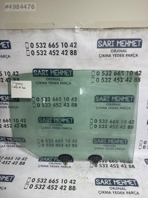 ÇIKMA RENAULT FLUENCE SAĞ ARKA KAPI CAMI