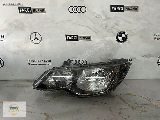 HONDA CİVİC FD6 SOL FAR ORJİNAL