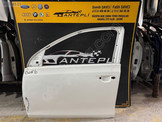 VOLKSWAGEN GOLF 6 SOL ÖN KAPI ÇIKMA ORİJİNAL