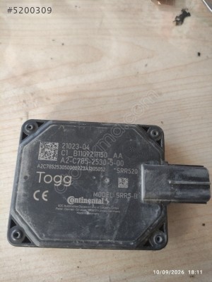 Togg radar sensörü