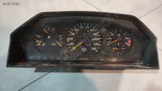 Mercedes e200 Gösterge paneli