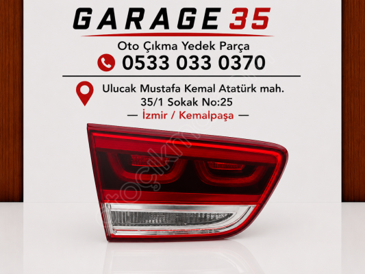 KİA SORENTO SOL İÇ STOP ORJINAL ÇIKMA