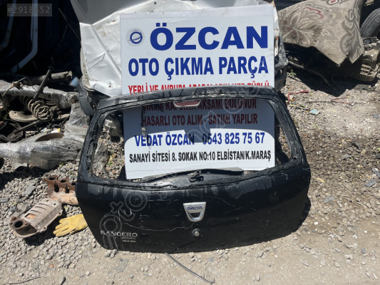 Dacia. Sandero bagaj kapak