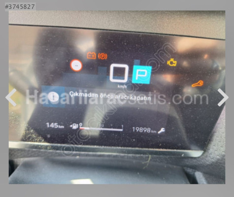 Citroen c4x gösterge paneli hayalet