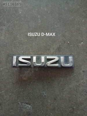 ISUZU D-MAX ORJİNAL BAGAJ YAZISI