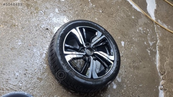 Honda civic çelik jant tek