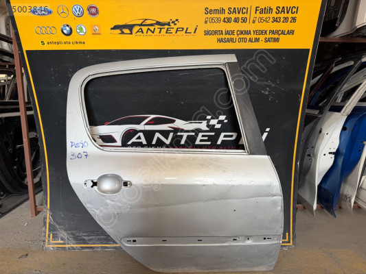 PEUGEOT 307 SAĞ ARKA KAPI ÇIKMA ORİJİNAL